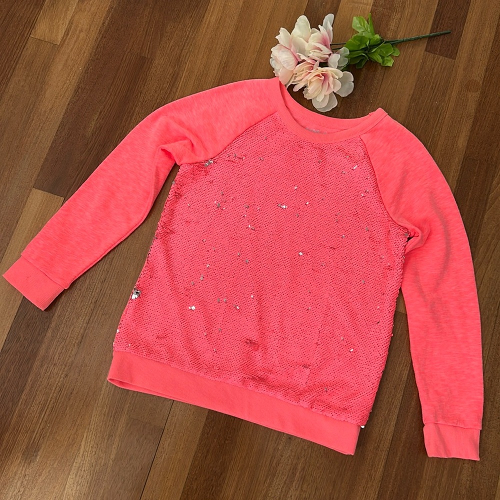 Kids Pink neon top size CAT & JACK